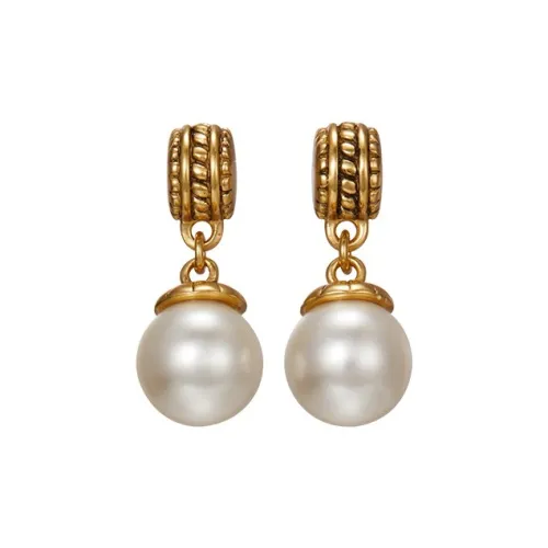 Fellala Серьги с покрытием из 18К золота Женские Белые