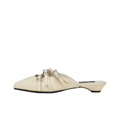 ALOHAS Домашние тапочки Женские Бежевые