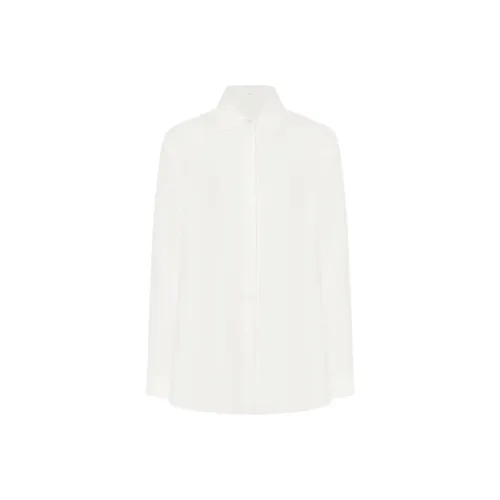 THE ROW Белые Женские Рубашки