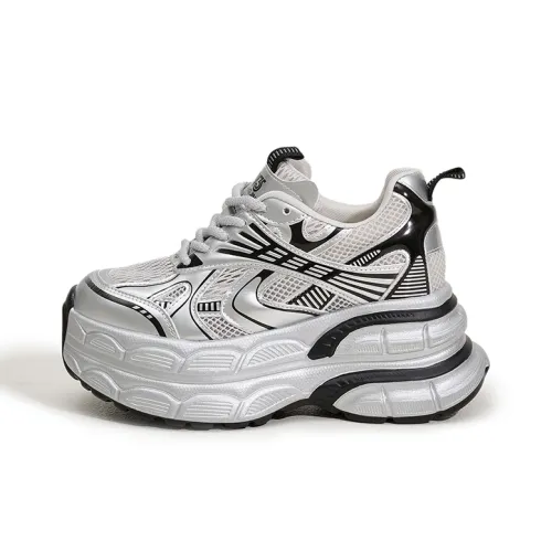 Milan Love Song Амортизаторы Устойчивые к истиранию Низкий топ Толстая подошва Кроссовки Женские