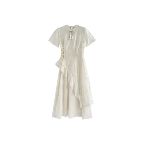 SEAR OFFICIAL Короткое платье с короткими рукавами женское