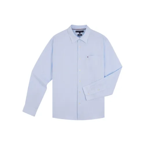 Tommy Hilfiger Синий C1O Мужские Рубашки