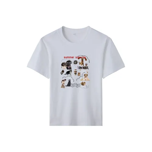 SOBEAUTY Белые Женские Футболки