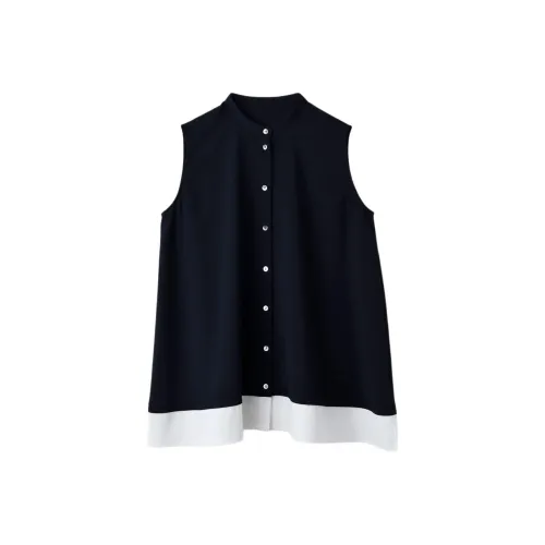 ENFÖLD Морской синий Женские Майки