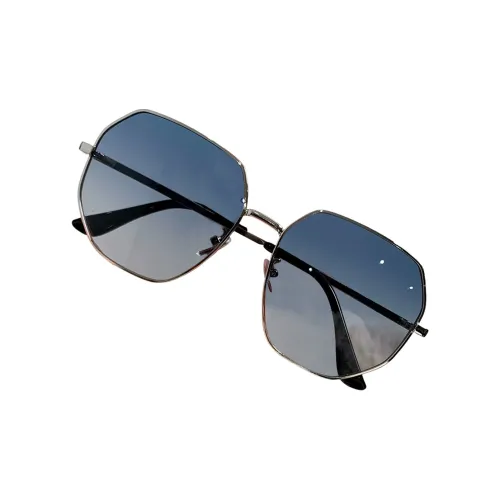 Youyoulan Металл Нерегулярная форма Солнцезащитные очки Унисекс