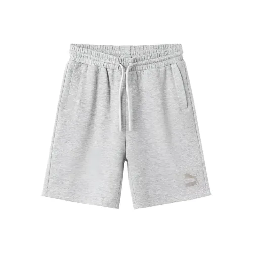 PUMA Шорты Детские Средний Фотиния Серый
