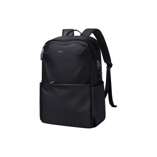 POLO Ткань Рюкзак Стандартный Мужской Черный