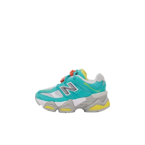 New Balance NB 9060 Устойчивая к истиранию Низкая Обувь для малышей Циановый Infant And Toddler
