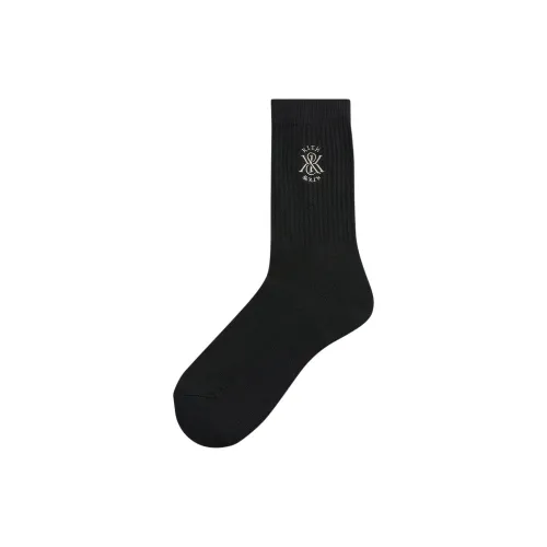 KITH Collaboration 1 упаковка черные мужские носки MID до икры