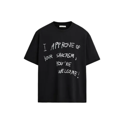 ZARA Мужские черные T-рубашки