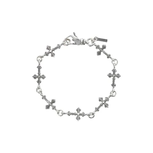 EMANUELE BICOCCHI Серебряный Браслеты Мужской Серебряный