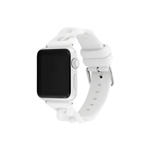 COACH Ремешок Apple Совместимость Резина Материал 40 мм