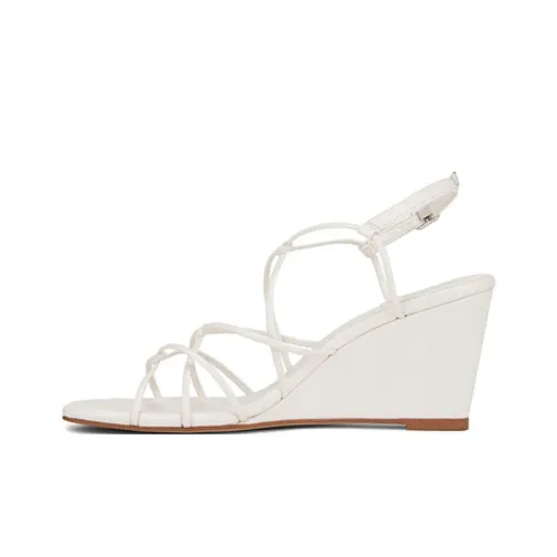 Jeffrey Campbell SOCIALZ One Ремешок Сандалии 7,5 см Женские Айвори Белый