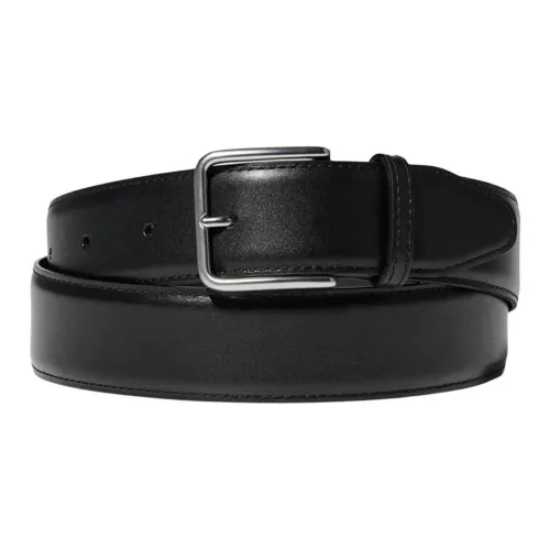 UNIQLO Коровья кожа Спилок коровьей кожи Ремни Женские Черный