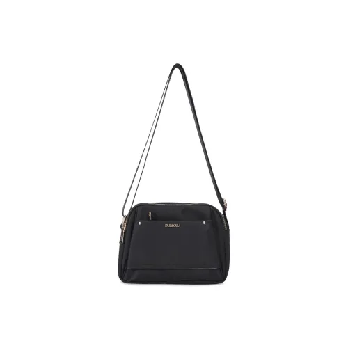 Dubaolu Сумка через плечо из ткани среднего размера женская черная