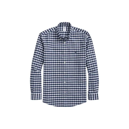 BROOKS BROTHERS Темно-синие мужские рубашки