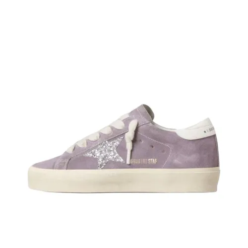 Golden Goose Hi Star Скейтборд Кроссовки Низкие Топ Фиолетовые Женские
