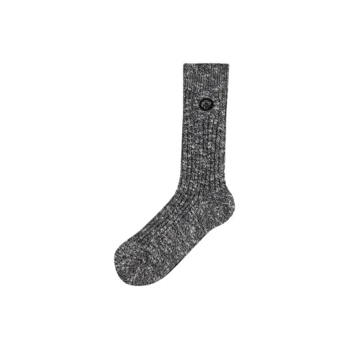 KITH Collaboration 1 Pack Gray Men's MID Shin Socks