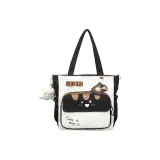 Чёрный + Смайлик Цветочный Кулон