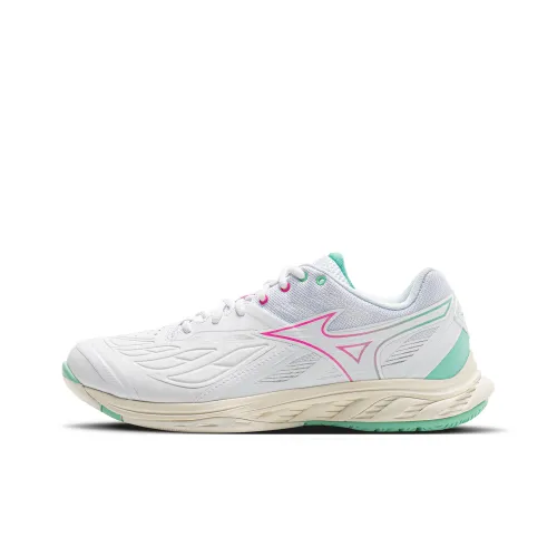 Mizuno Wave Fang 2 Low Топ Бадминтон Обувь Унисекс Белый