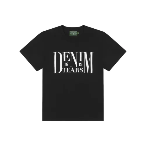 Denim Tears Co-brand T-Shirt Мужская Черная