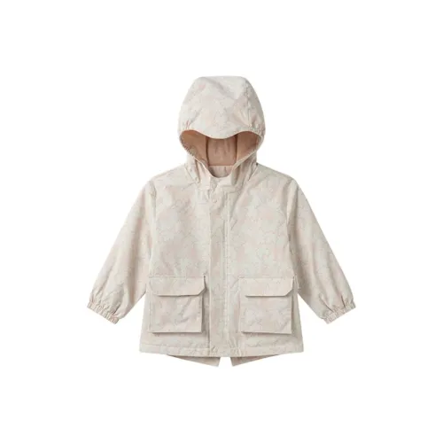 YeeHoO Английский язык Ткани вязаные Короткий рукав Куртка Мягкий песочный Kids Куртки
