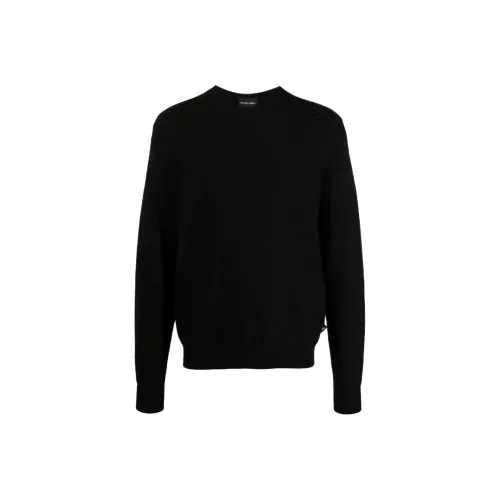 EMPORIO ARMANI SS21 Свитер Мужской Черный