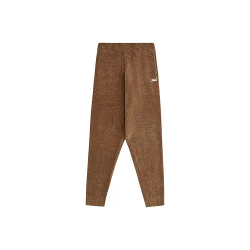 KITH Вязаные спортивные брюки женские коричневые