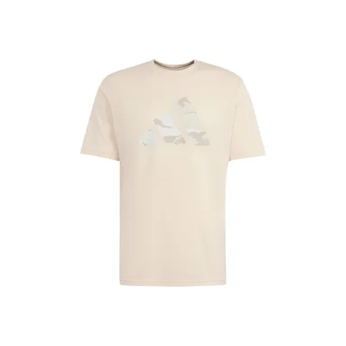 Adidas Платье с хвостом Essentials Love CAMO TEE T Рубашка Мужская Песочно-коричневый