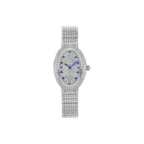 DAVENA Shining Adventure Collection Кварцевый механизм Eco Friendly Медный ремешок Часы Женские Серебристый циферблат