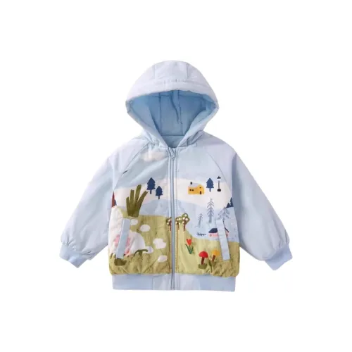 PURCOTTON Мелкие блестки Синий Kids Куртки