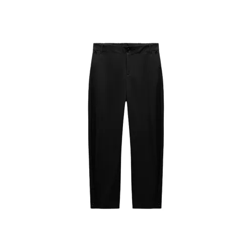 ZARA Черные Женские Повседневные Брюки