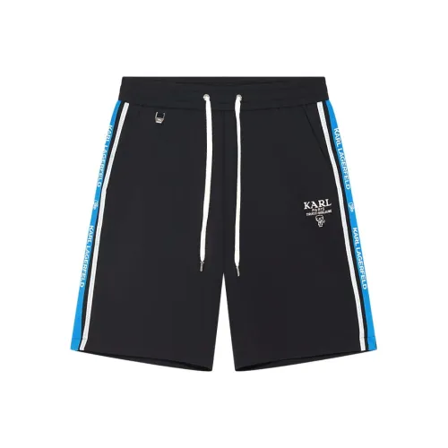 Шорты KARL LAGERFELD Повседневные Мужские Черные