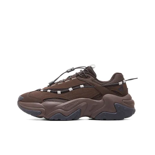 PEAK Taichi Claw 3,0 Низкие кеды для бега, низкий топ, темный кофейный, мужской