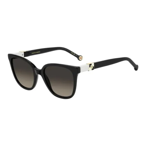 CarolinaHerrera OVAL SUNGLASSES Унисекс Черный