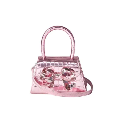 Self Портрет Кожа Наппа Сумка Micro Женская Светло-Розовая Фиолетовая