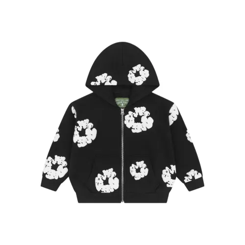 Denim Tears совместные бренд Куртки Пальто Черный Дети Возраст 3-7 лет