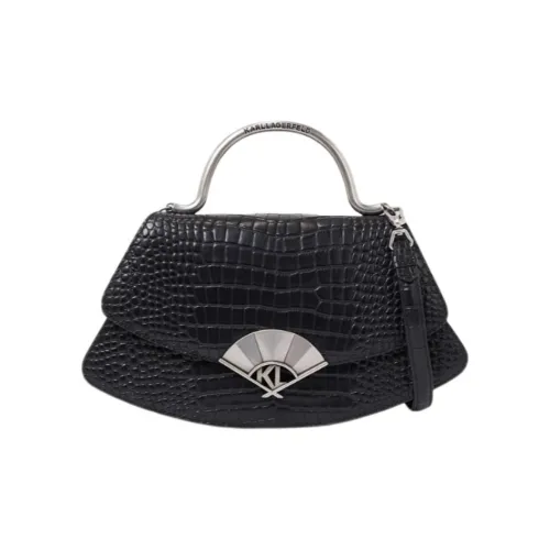 KARL LAGERFELD Корова кожа Сумка Средний Женский Черный