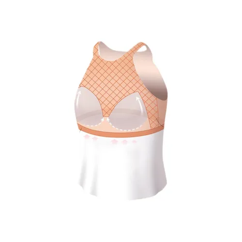 UNIQLO Персиково-розовые Женские Майки