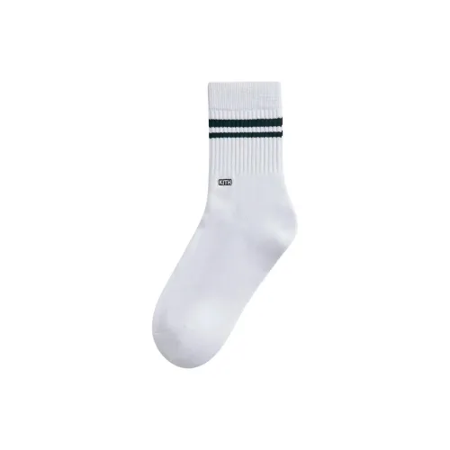 KITH Collaboration 1 Pack White Men's MID Shin Socks