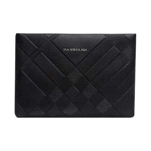 ALOENEY ПУ (полиуретан) клатч стандартный мужской черный