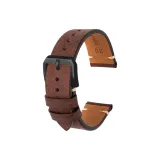 Коричневый с черной булавкой-застежкой