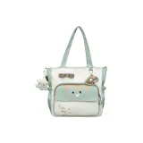 Зеленый + Подвеска в виде улыбающегося лица, цветочный