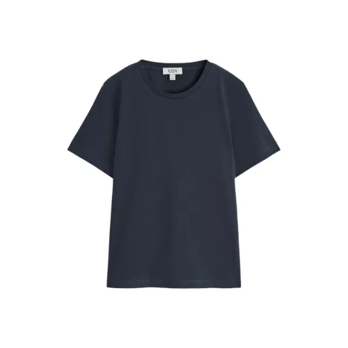 COS Темно-синие женские футболки T