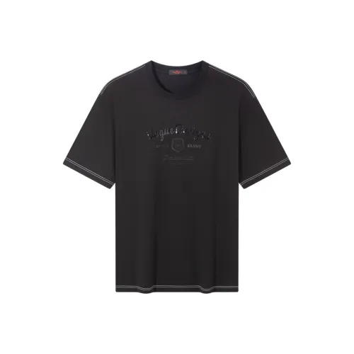 Seven Черные Мужские T-Рубашки