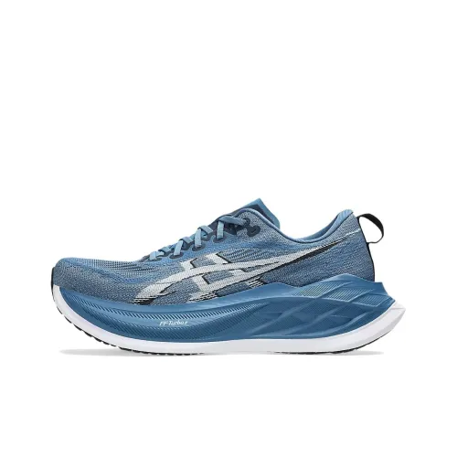 ASICS SUPERBLAST 2 Устойчивый к истиранию Низкий Топ Бег на длинные дистанции Кроссовки для бега Унисекс Синий