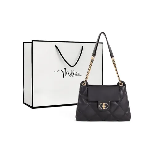 MILLIE'S Сумка через плечо из коровьей кожи сумка на плечо обычная женская черная белая