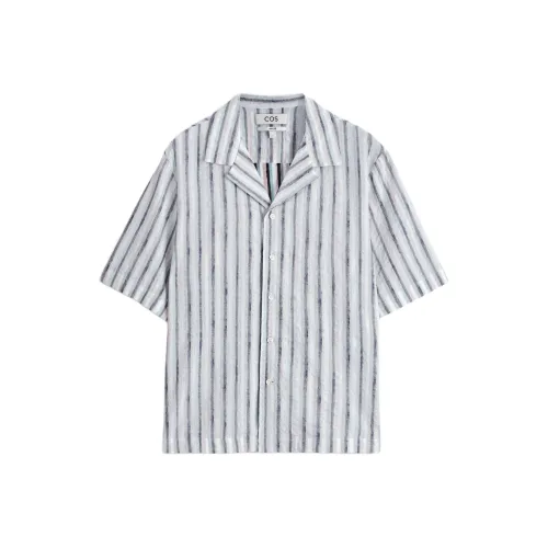 COS Многоцветный/Полосы Мужские Рубашки