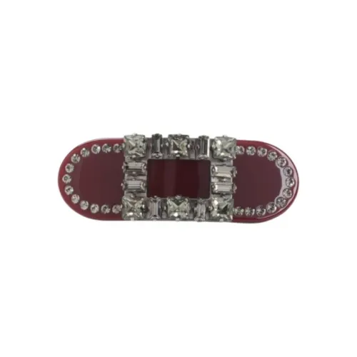 Roger Vivier Латунь Заколки для волос Женские Красные