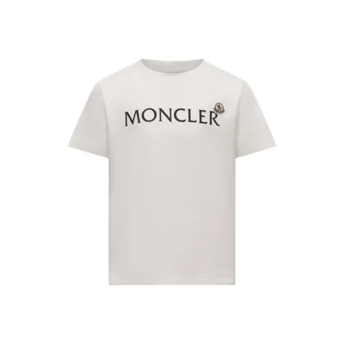 Moncler T-рубашка с логотипом хлопок T-рубашка белый для детей 3-7 лет